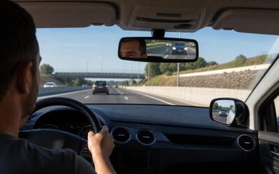 Cómo usar correctamente los espejos al conducir